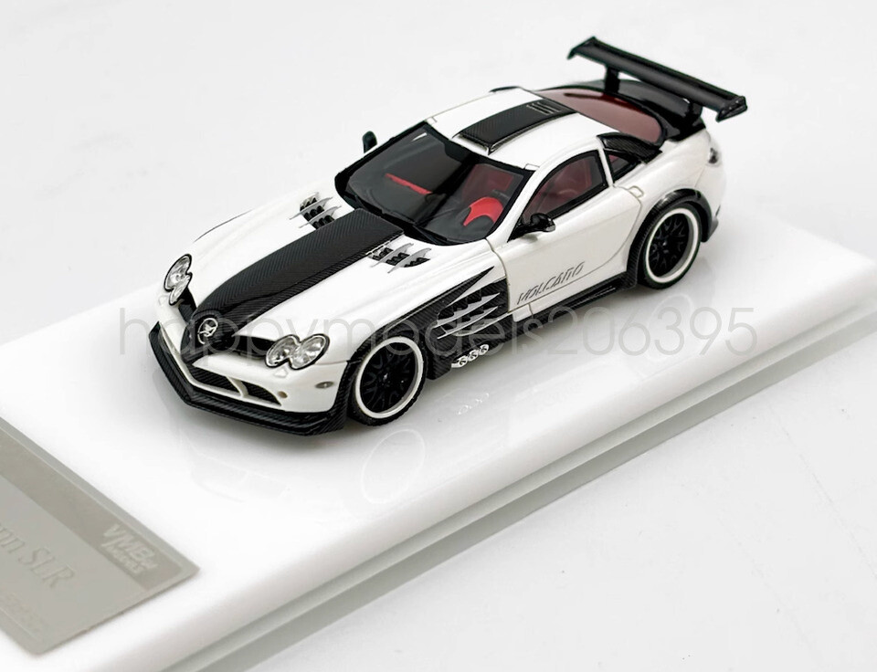 VMB 1:64 Scale White For Benz SLR Hamann Coupe Racing Sports Diecast Resin Model