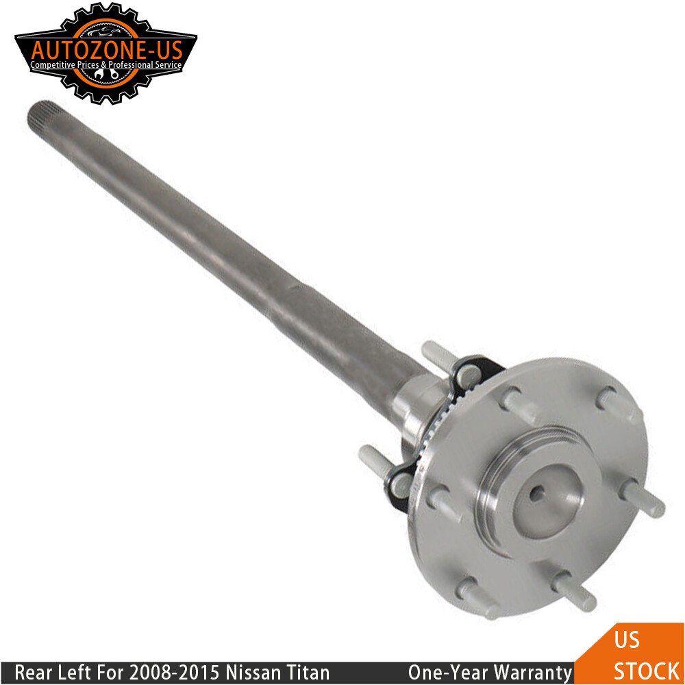 Rear Axle Shaft Left 38164-ZH00A For Nissan Titan w/bearing w/locking off road