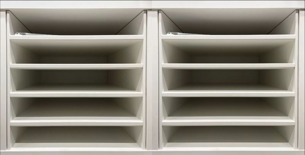 Ikea KALLAX 2-Pack 4-Shelf White Insert 13x13 404.237.19 New