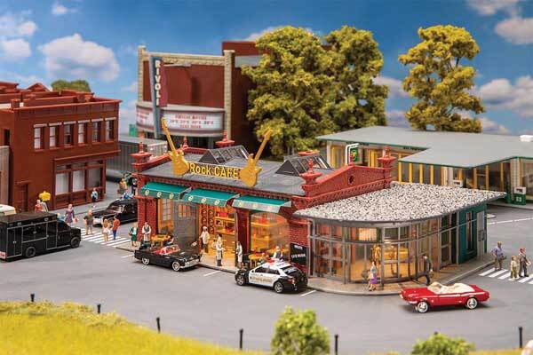 Faller 130149 HO Scale Rock Cafe -- Kit - 10-3/16 x 6-1/8 x 4-1/16