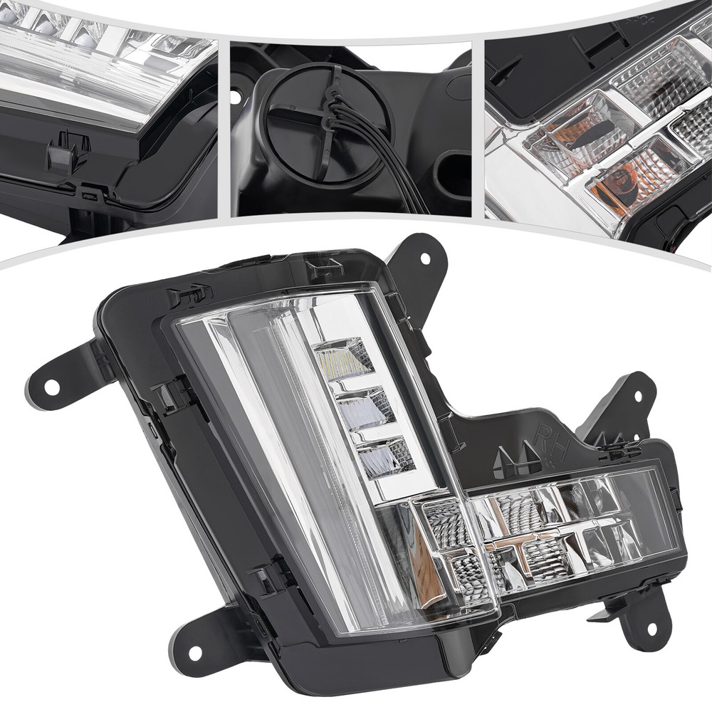 2015-2020 Cadillac Escalade ESV Passenger Side Black Fog Light Housing