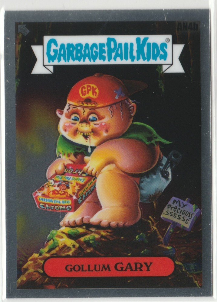 Gollum Gary AN4b LOTR GPK 2020 Chrome Series 3 CS3 Trading Card