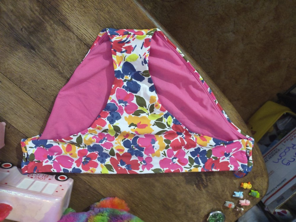 ROXY Women's XXL FLORAL BEACH CLASSIC HIPSTER Surf Swim Beach Bikini Bottom New