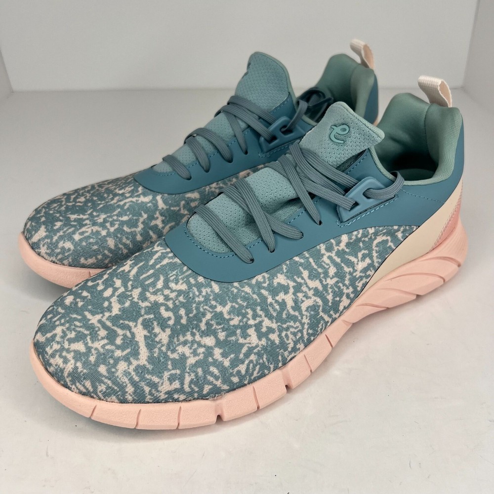 Easy Spirit x Denise Austin Womens Seflower Blue Low Size 9.5 M Trainer Shoes