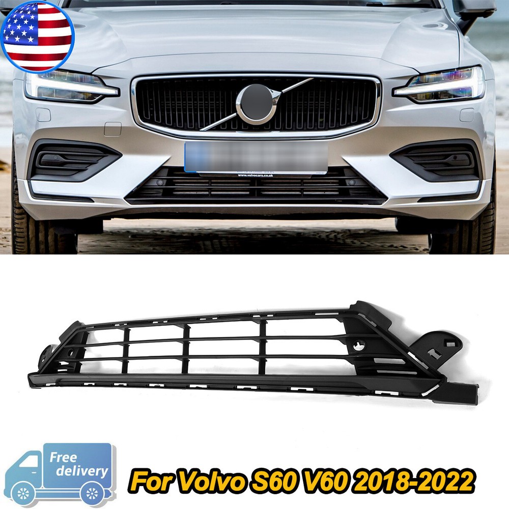 2018-2022 Volvo S60 V60 Front Bumper Lower Grille Grill 31688372 316883727