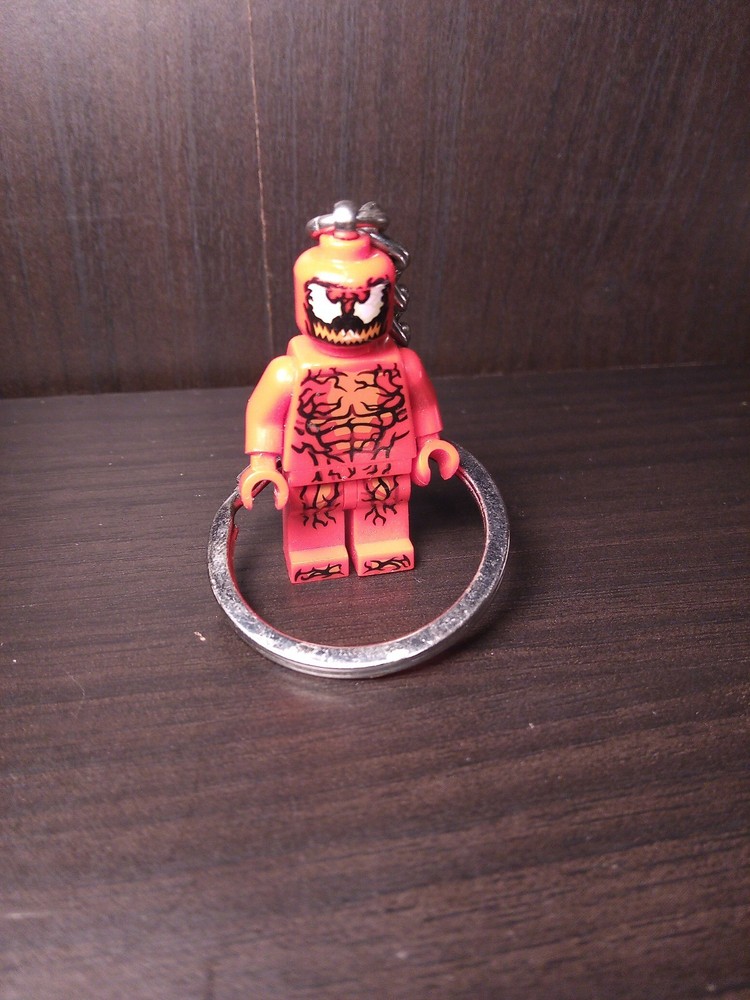 LEGO Marvel Carnage Keychain 854154 - Spider-Man Villain Collectible