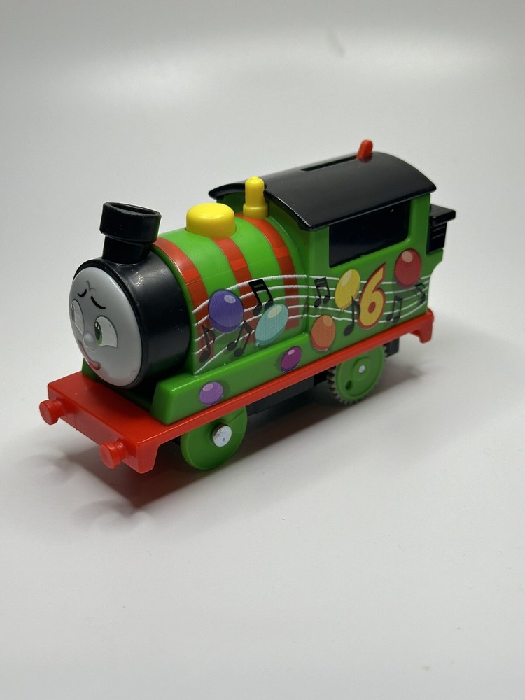 Percy From Thomas The Train Green 6 Mattel 2021 Limited Motorized Trackmaster