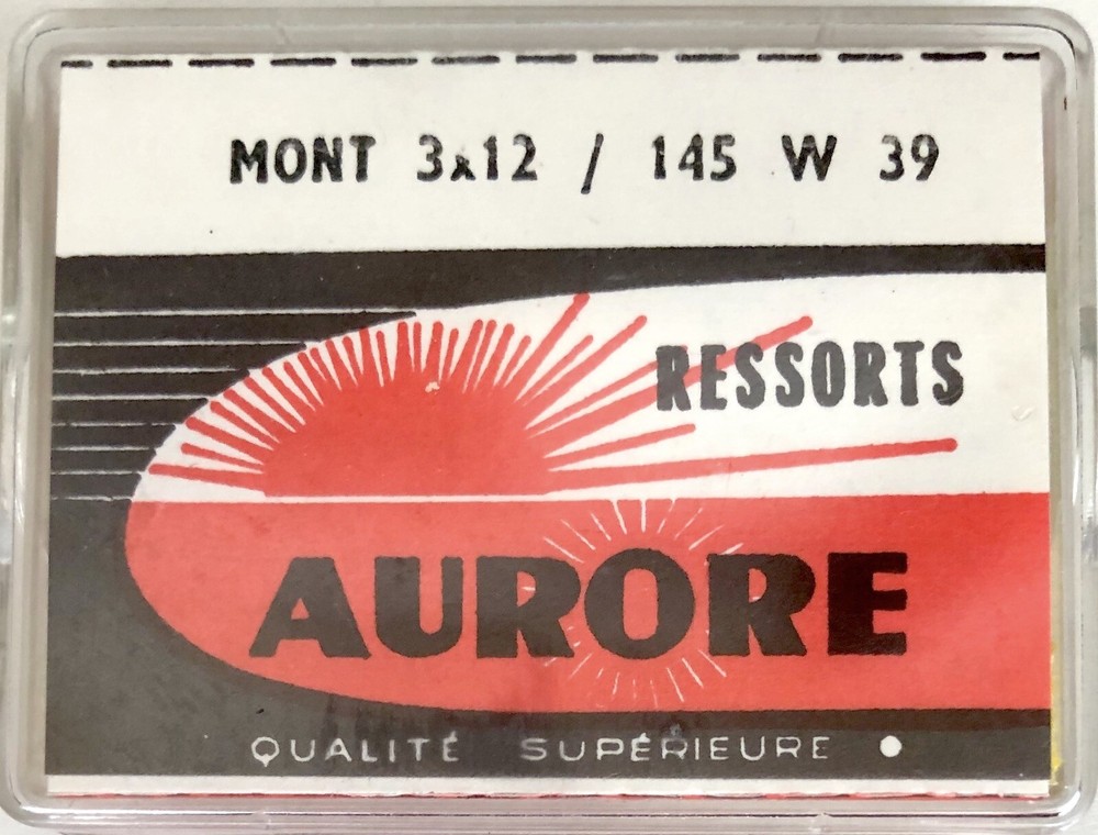 1X=1 Mainspring X 2710 14.5 X 12.5 Ø 0.15 Watch Spring 145 W 39 3 X 12