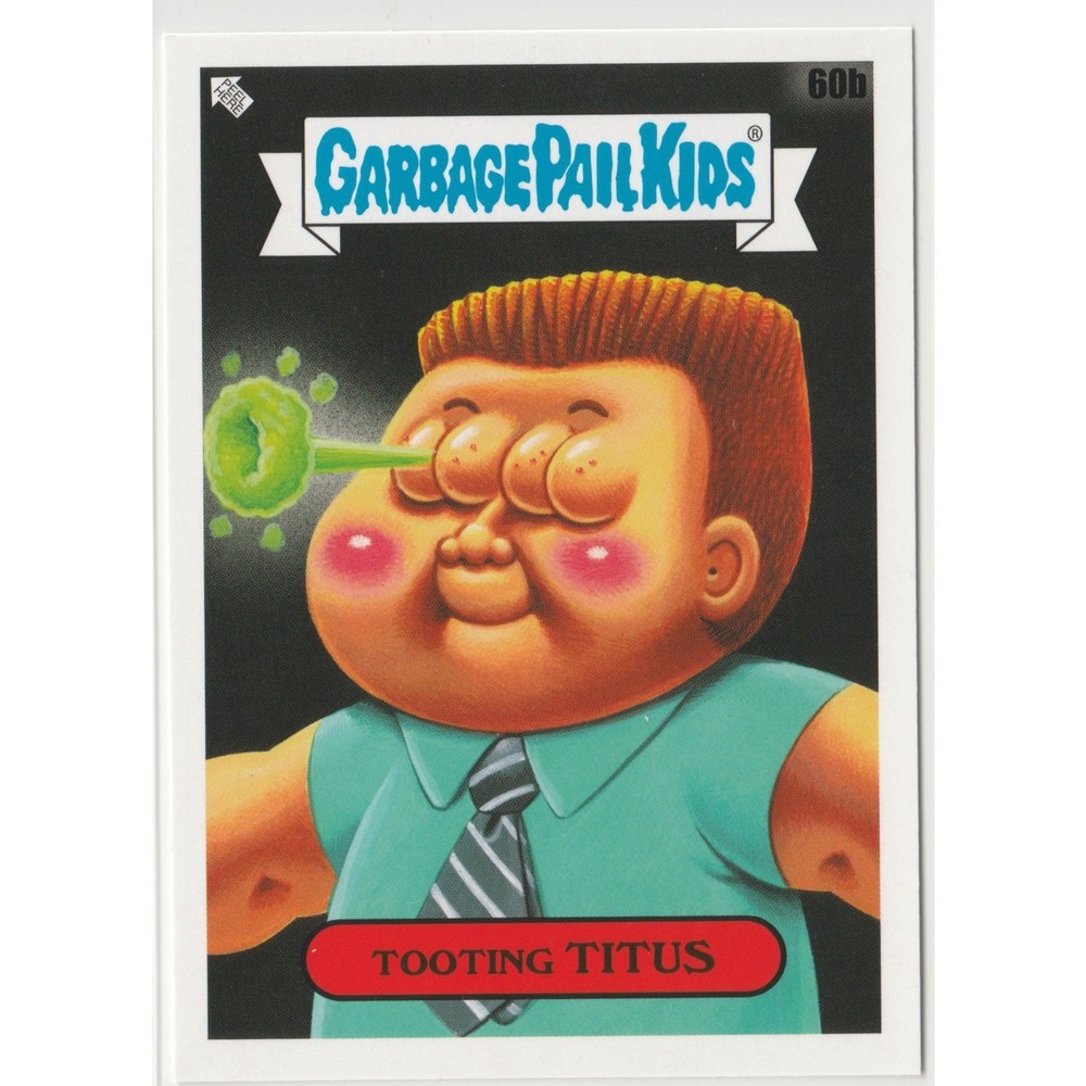 Tooting Titus #60b Garbage Pail Kids GPK 35th Anniversary 2020 Series