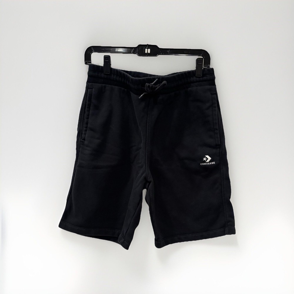 Converse Go-To Embroidered Star Chevron Standard Fit Fleece Shorts