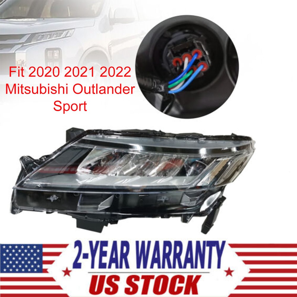 Fit 2020 21  Mitsubishi Outlander Sport Full LED Left Driver Side Headlight