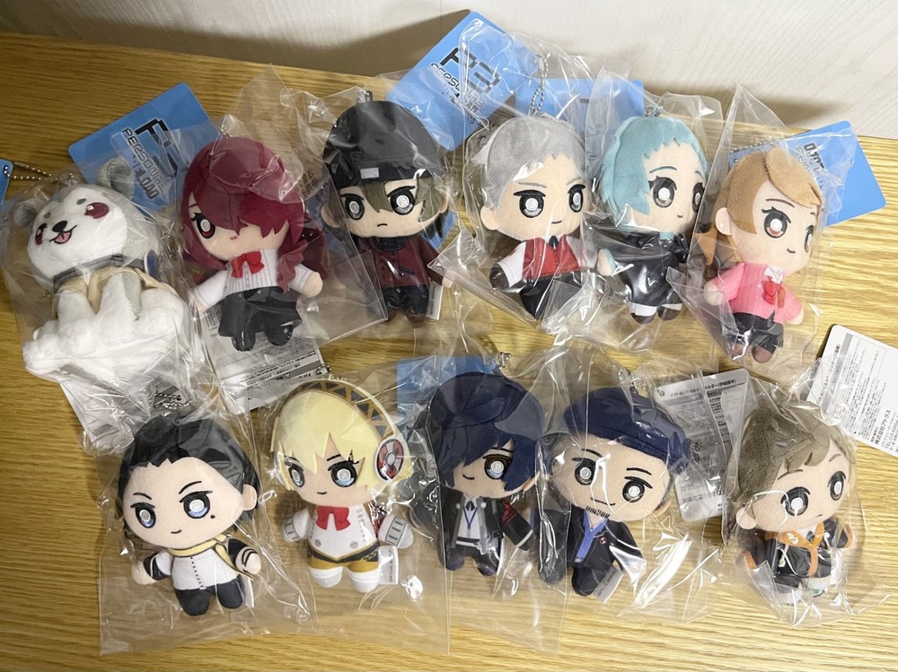 [Complete Set of 11] Persona 3 Reload Plush Keychain P3R SEGA ATLUS