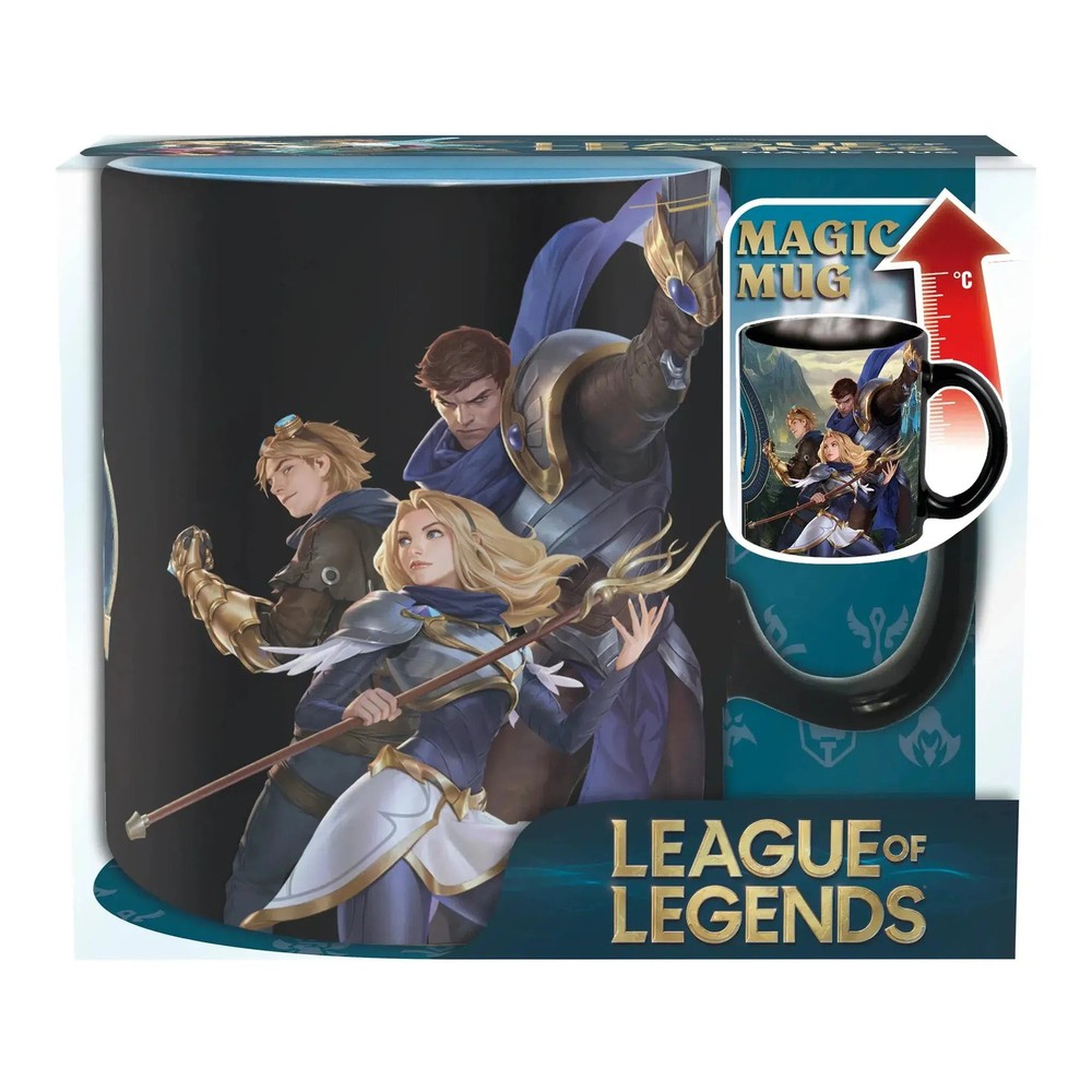 League of Legends - Demacia vs. Noxus Heat-Change Ceramic Mug (16 oz.) - ABYstyl