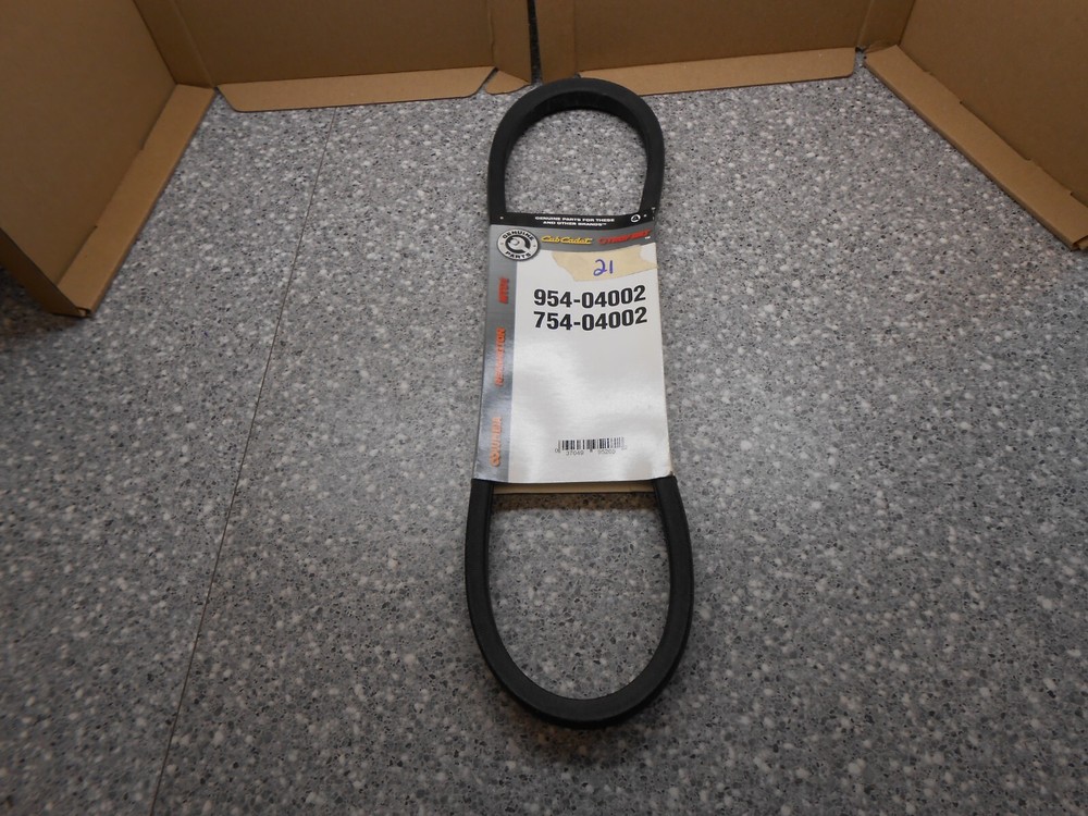 MTD Cub Cadet Troy-Bilt White Outdoor Drive Belt # 954-04002 754-04002