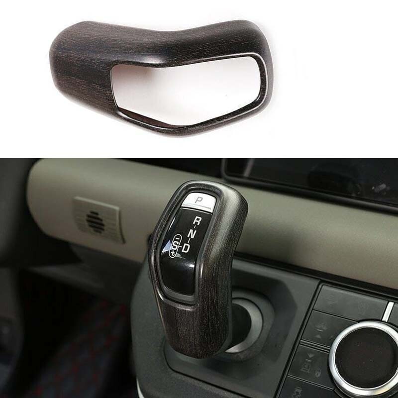 2020-2023 Center Console Gear Shift Knob Lever For Land Rover Defender Oak Grain