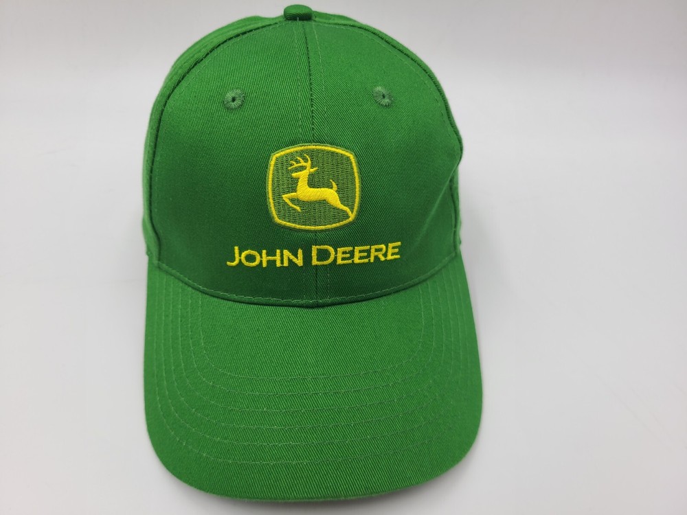 John Deere K-Products Snapback Hat Cap Farm Baseball Hunt Fish Men Women Green