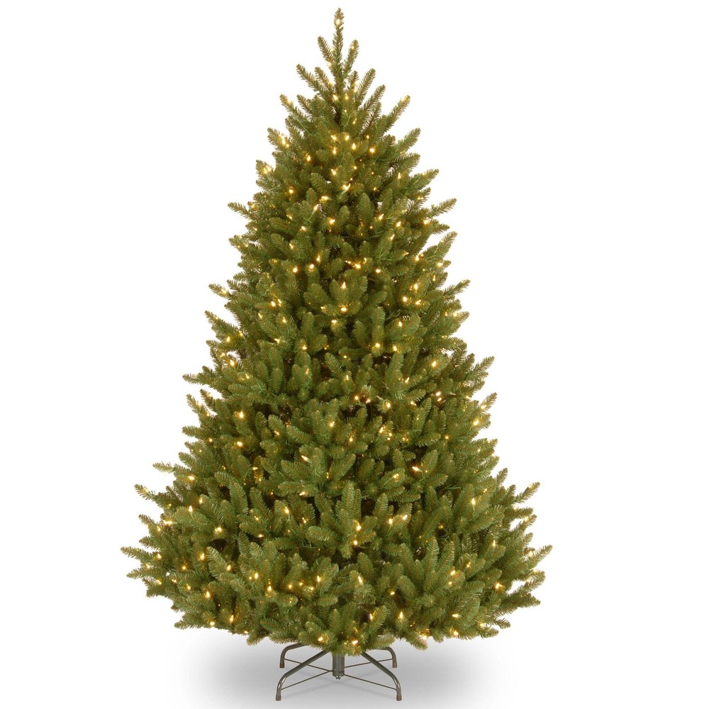 7.5 ft. Pre-Lit Natural Fraser Fir Tree with Clear Lights, Plug-In