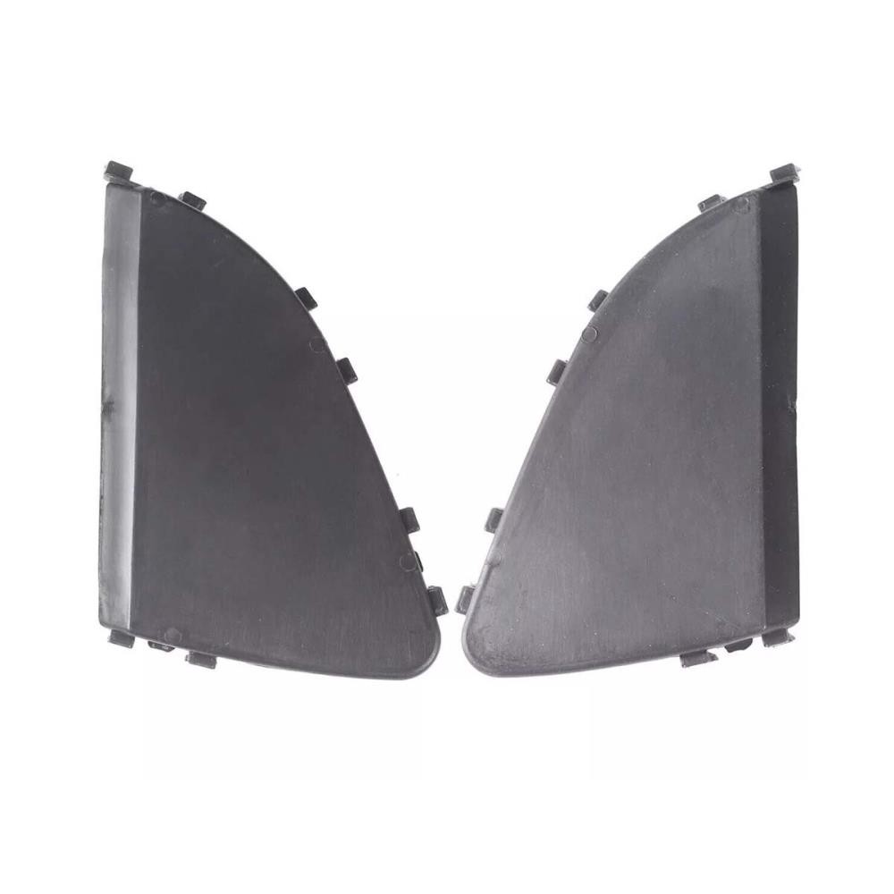 Pair Front Bumper Center Lower Grille Closed Cover For BMW X1 F48 F49 2016-2019