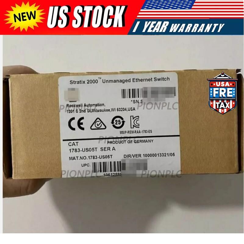Allen Bradley 1783-US05T Stratix 2000 Ethernet Switch 1783US05T New