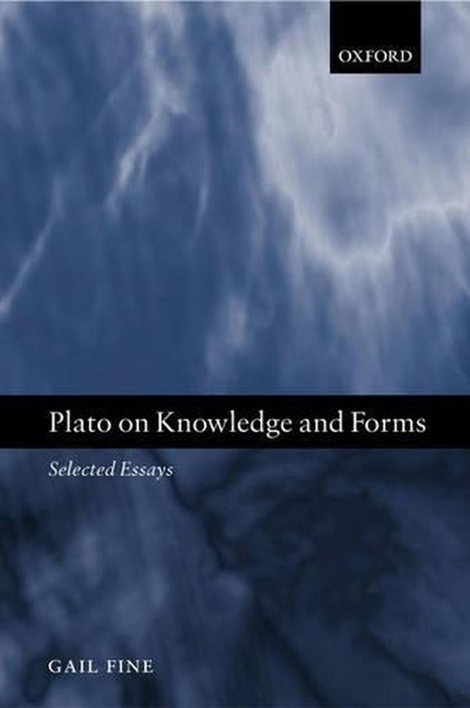 Plato on Knowledge and Forms: Selected Essays by Gail Fine (English) Hardcover B