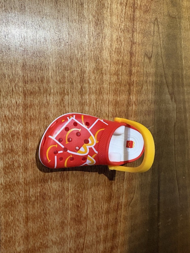 McDonalds X CROCS HAPPY MEAL Mini Crocs Key Chain  #2
