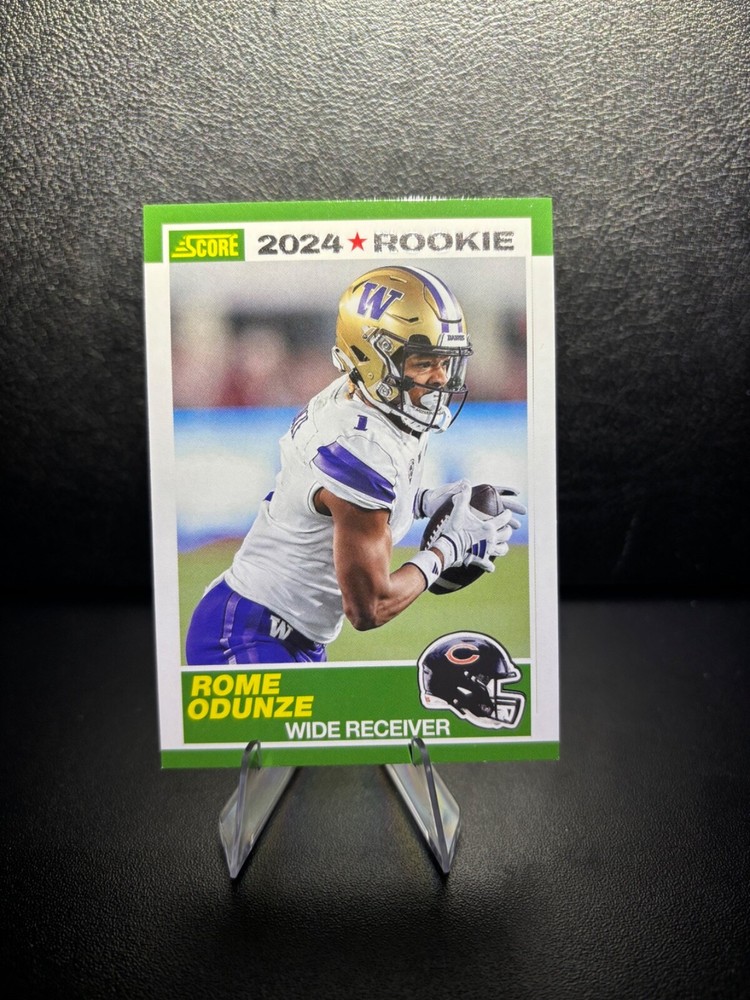2024 Score Football Rome Adunze Rookie - 35th Anniversary #6 - Chicago Bears