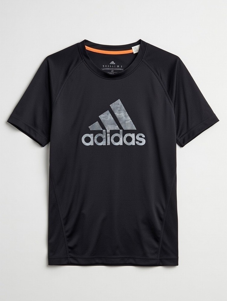 adidas Climalite Men's Black Moisture Wicking Short Sleeve T-Shirt Size Medium