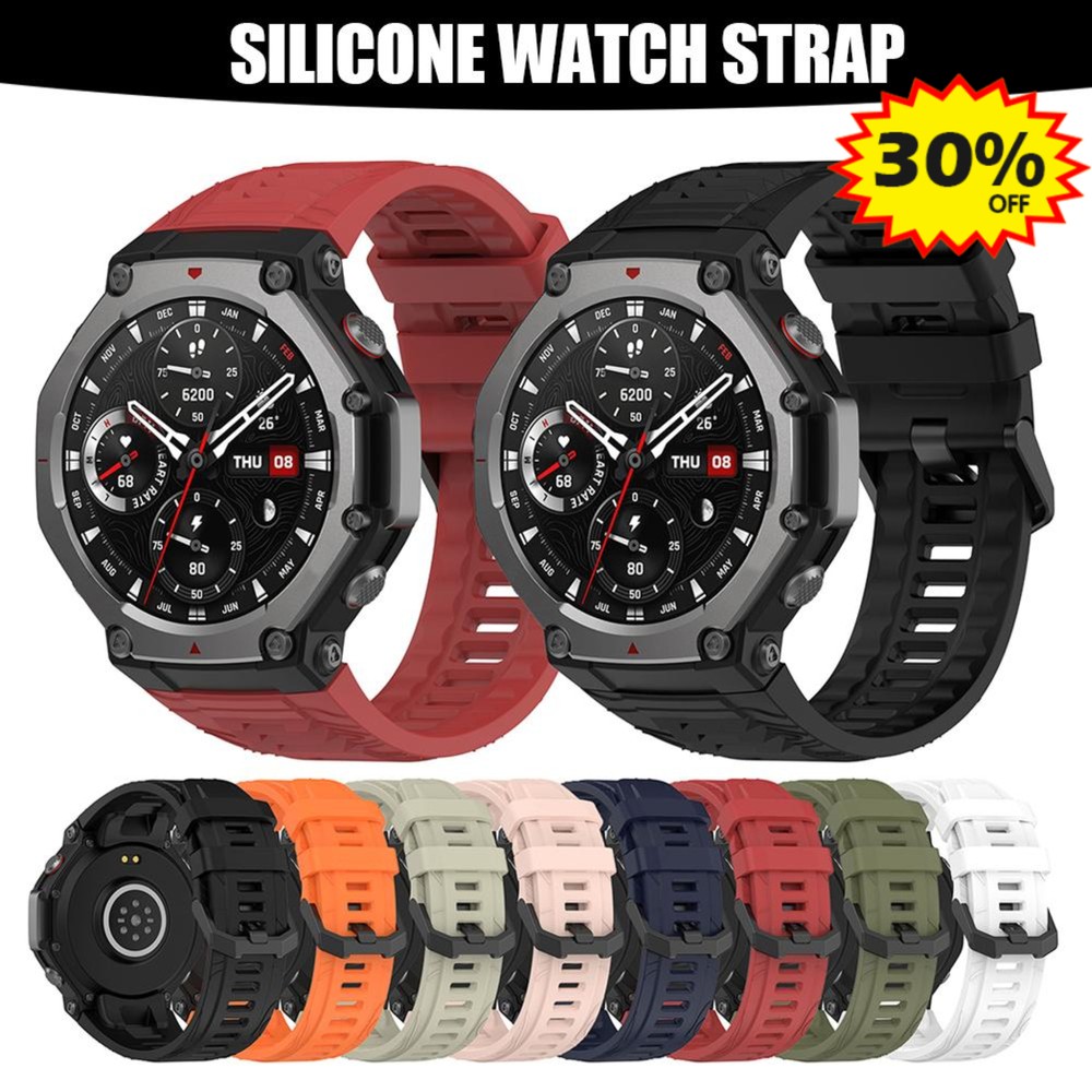 Silicone Band for Huami Amazfit T-REX 3 Smart Watch Wrist Strap Sports  Bracel!