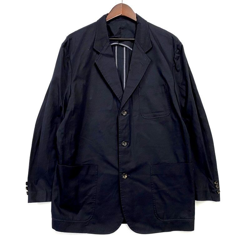 COMME des GARCONS HOMME Cotton Tailored Jacket Men Size M Navy Auth FromJapan RA