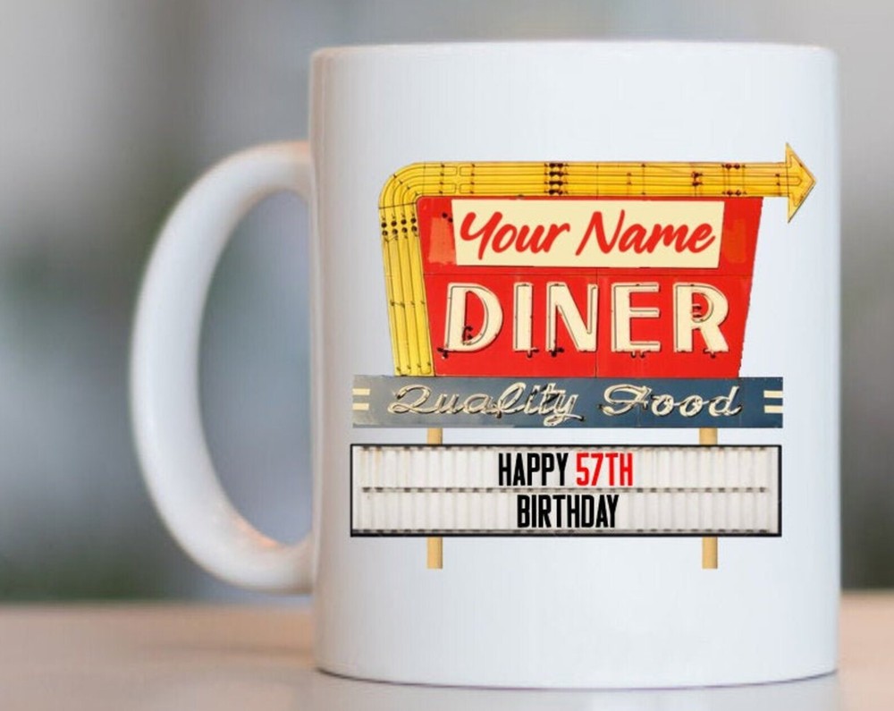 57th Birthday Mug Gift for Men & Women Turning 57 Years Old