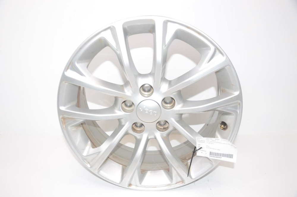 2019 JEEP CHEROKEE 17x7 Alloy Silver Painted 10 Spoke Opt WFM Wheel Rim   913611