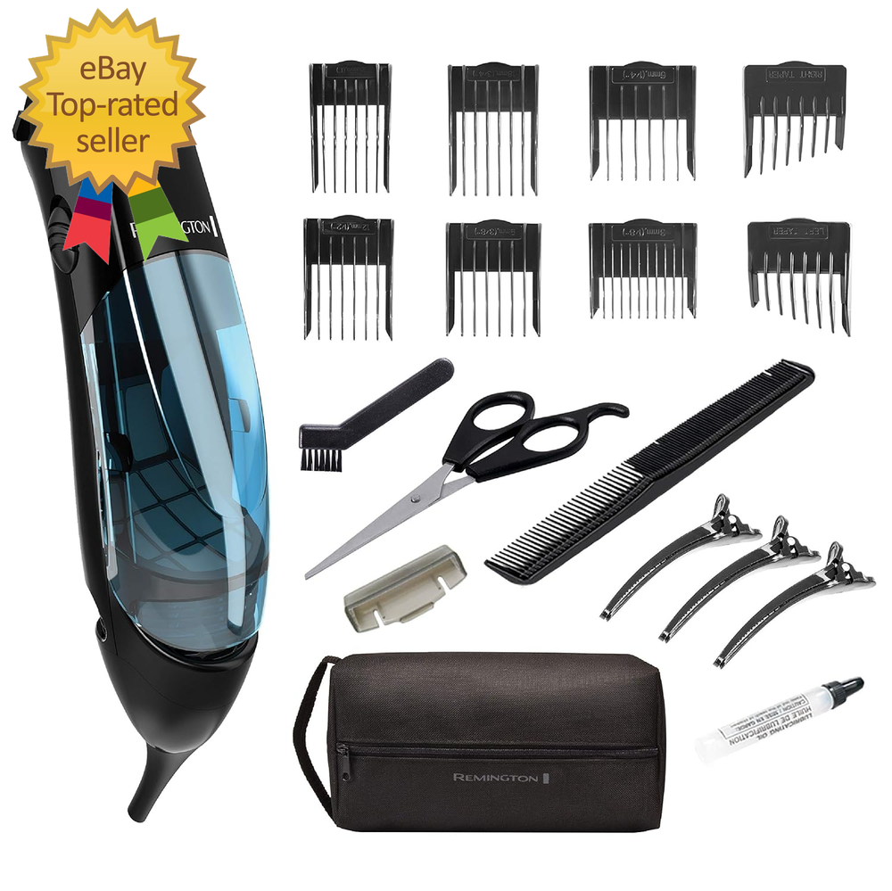 Vacuum Haircut Kit and Beard Trimmer for Men with Hair Clippers