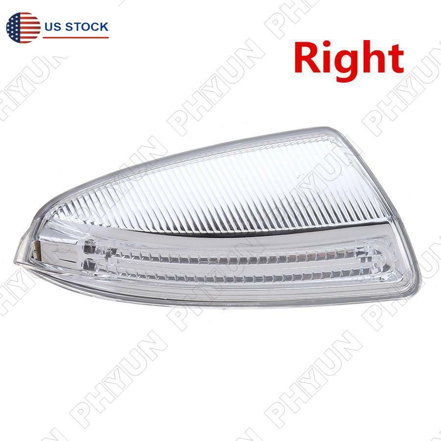 Right Door Rear Mirror Turn Signal Lens Light For C250 C300 C350 C63 AMG Sedan