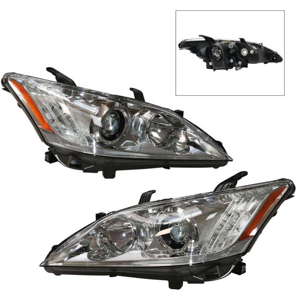 HID/ Xenon Headlights Headlamps Left & Right Pair Set of 2 for Lexus ES350