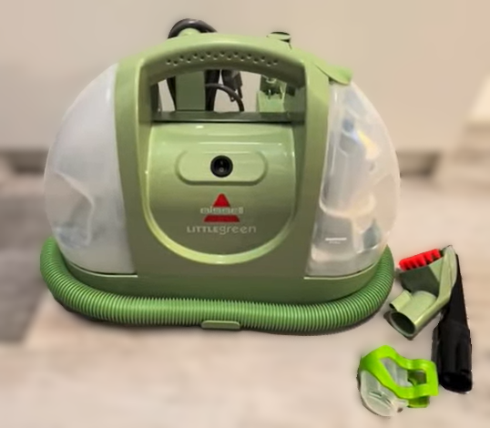 Bissell Little Green Carpet Upholstery Cleaner with Tools and Formula 1400B