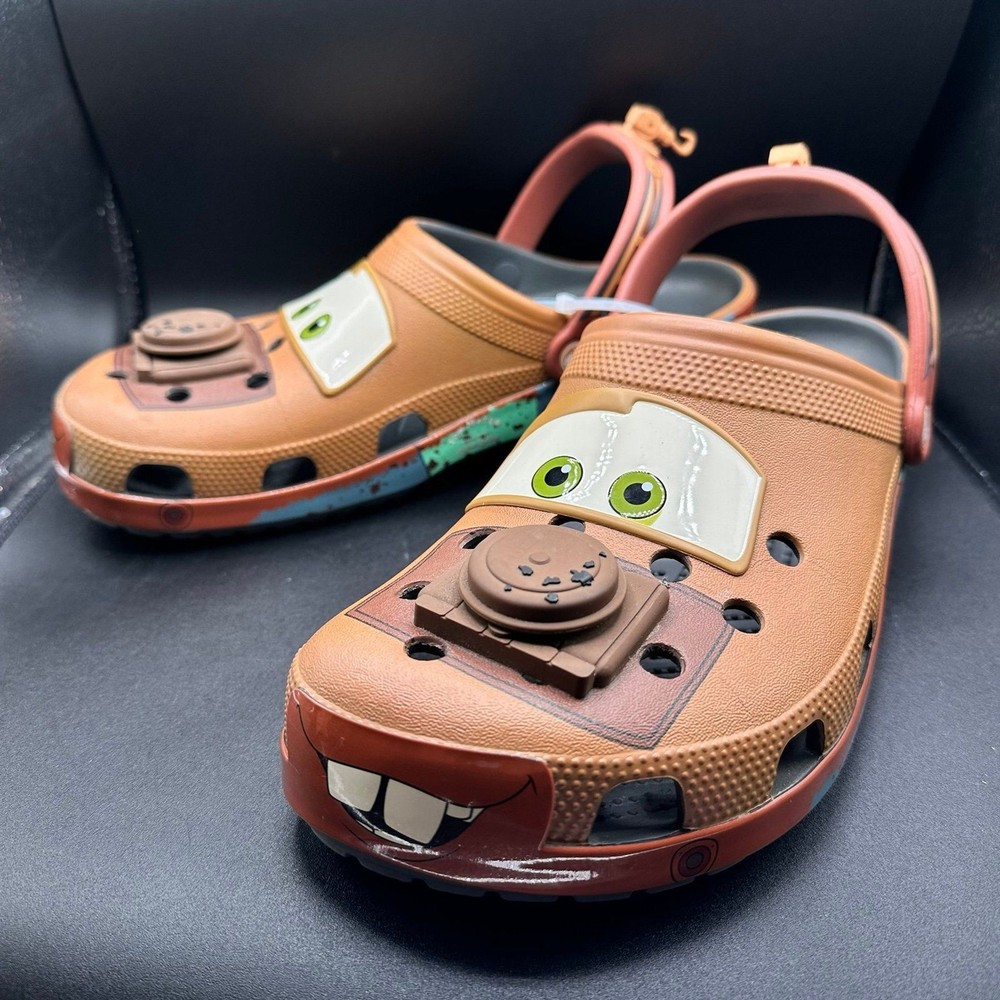 Size 13 M Crocs Classic Clog CARS Tow Mater | 209371-ODA