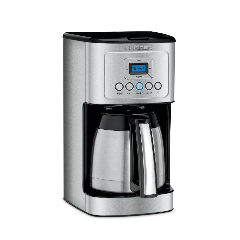 12-Cup Programmable Coffee Maker with PerfecTemp Technology and Thermal Carafe in Silver