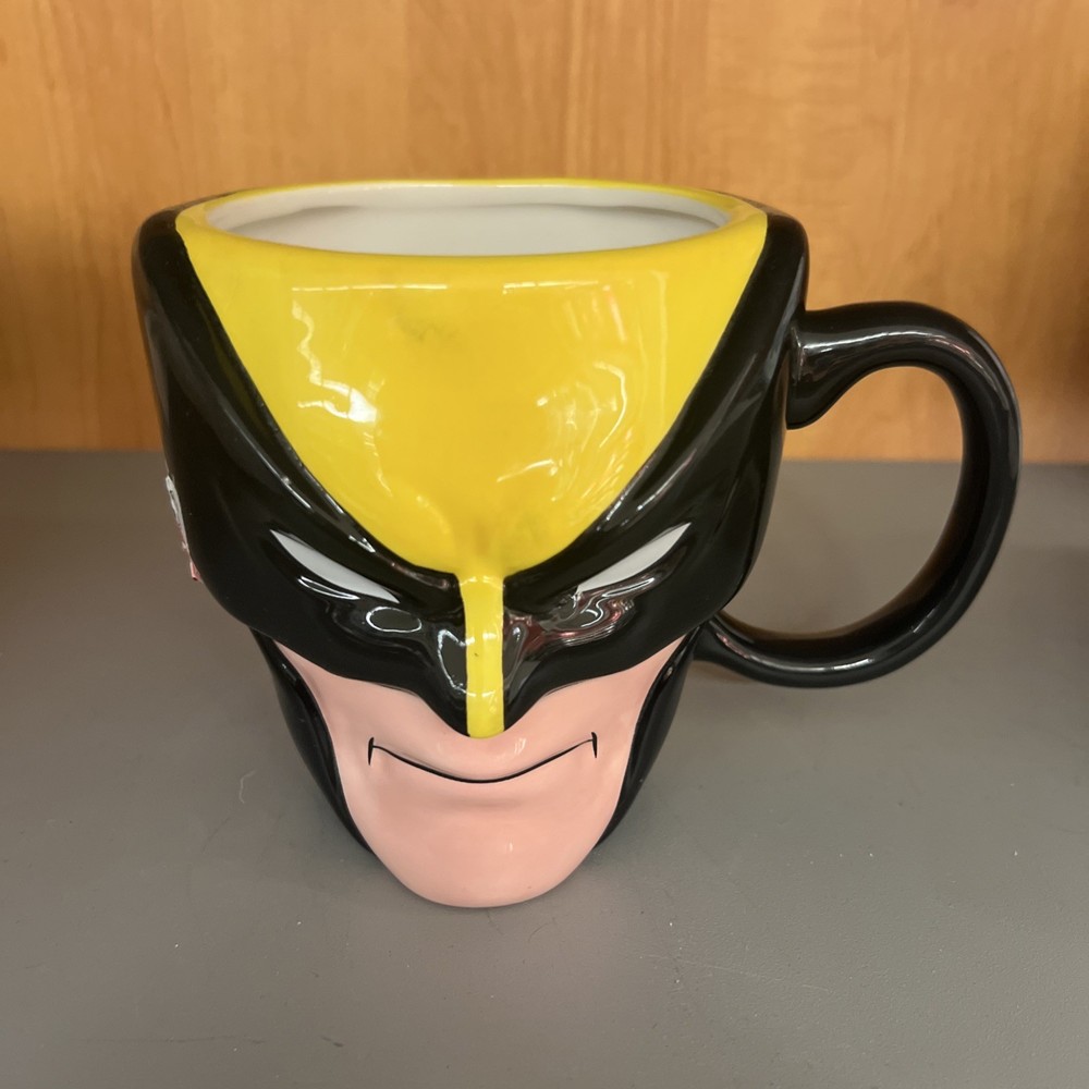 Wolverine mug X-men 97 Official Licensed Marvel MCU Xmen head face mask cup NEW
