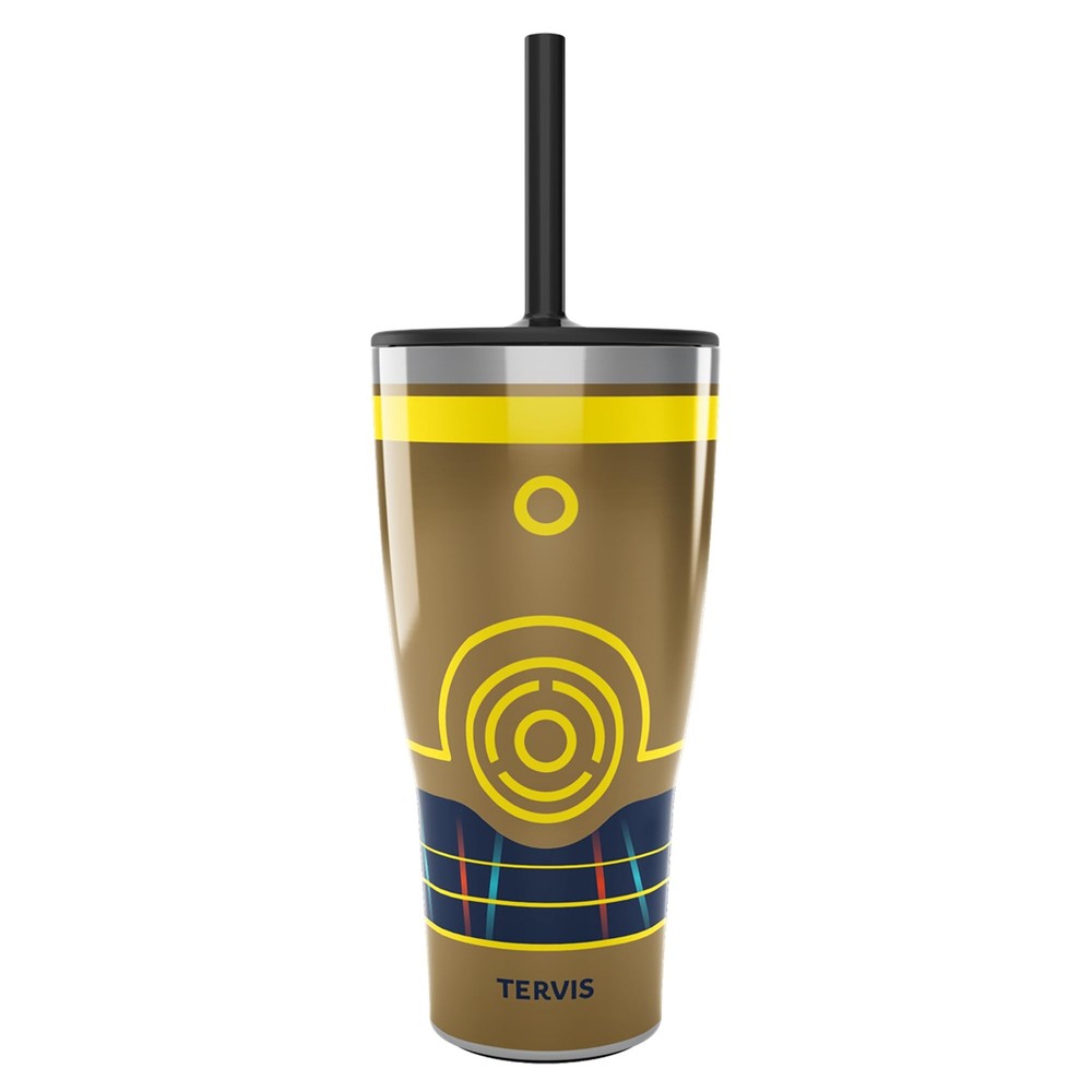 Traveler Star Wars C-3PO See Three Triple Walled Insulated Tumbler Travel Cup...