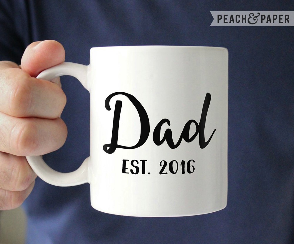 Dad Pregnancy Reveal To Husband New Dad Gift For New Dad Mug Gift For New Parent