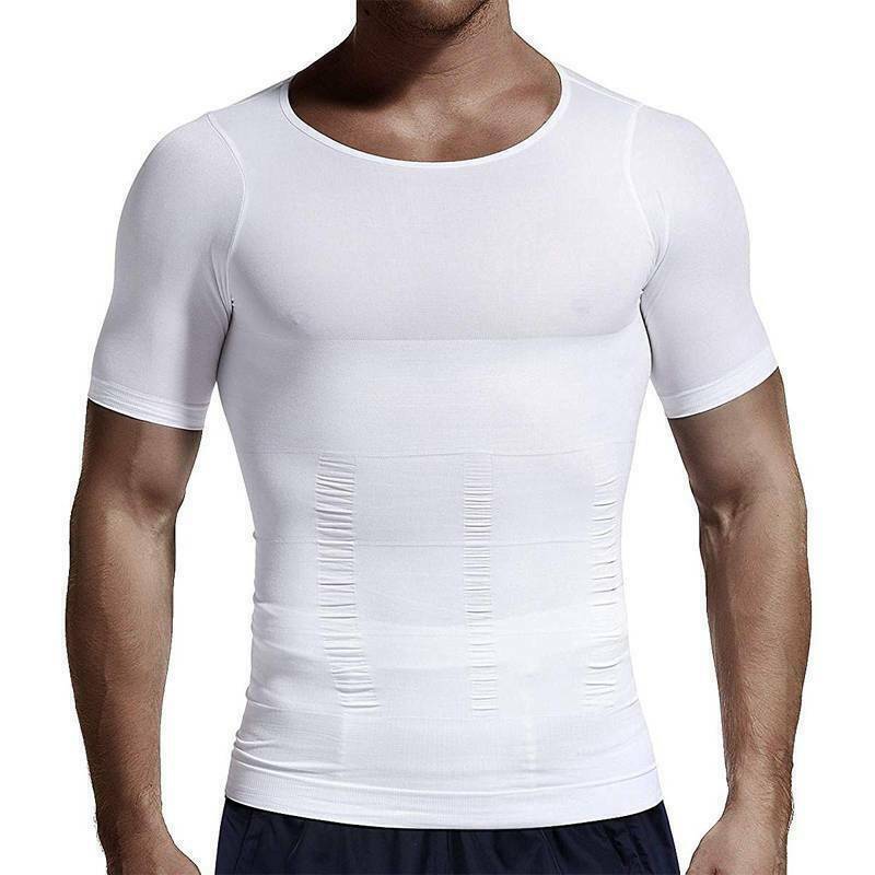 Men's Slimming Compression Vest for Abs Workout & Toning