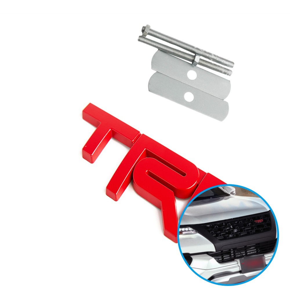 Tacoma Tundra Front Grille Emblem Badge with Screws for Upper Grill Accessories