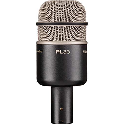 Electro-Voice PL-33 Dynamic Pro Mic with Durable Cable for Studio & Live Performance  