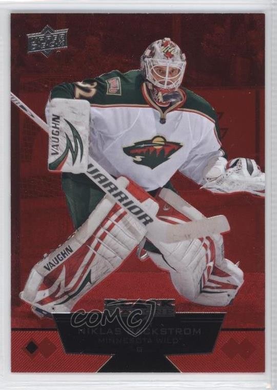 2012-13 Upper Deck Black Diamond Niklas Backstrom Ruby 1/100 #94