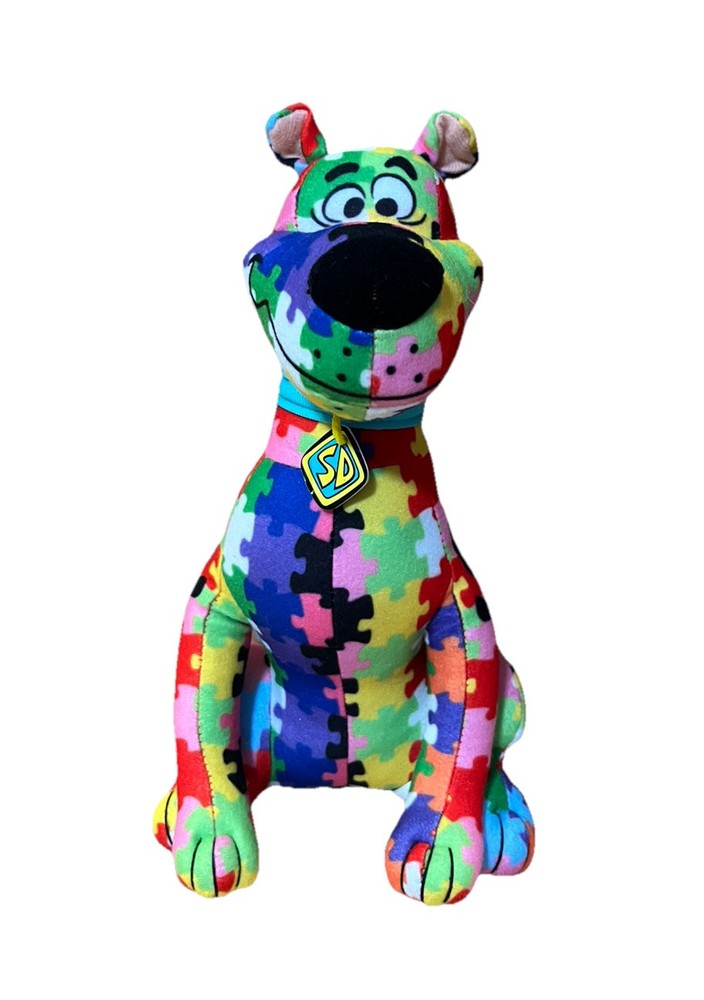 SCOOBY-DOO! AUTISM AWARENESS 12” PUZZLE STAR ZIG-ZAG TOY 2019