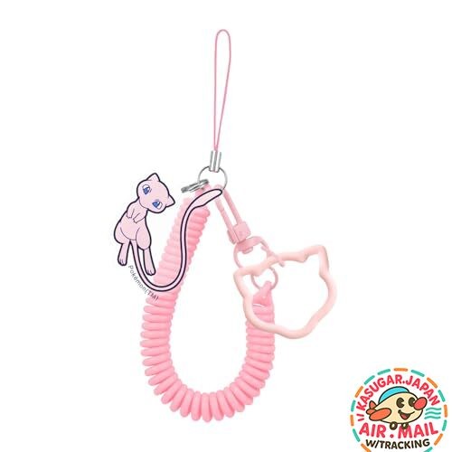 Gourmandise Pokémon Multi Coil Strap Mew fm Japan w/Tracking