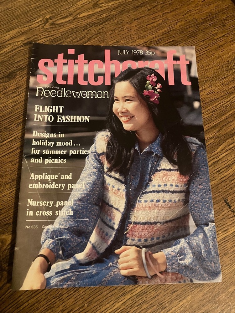 Vintage Back Issue of Stitchcraft Magazine - July 1978
