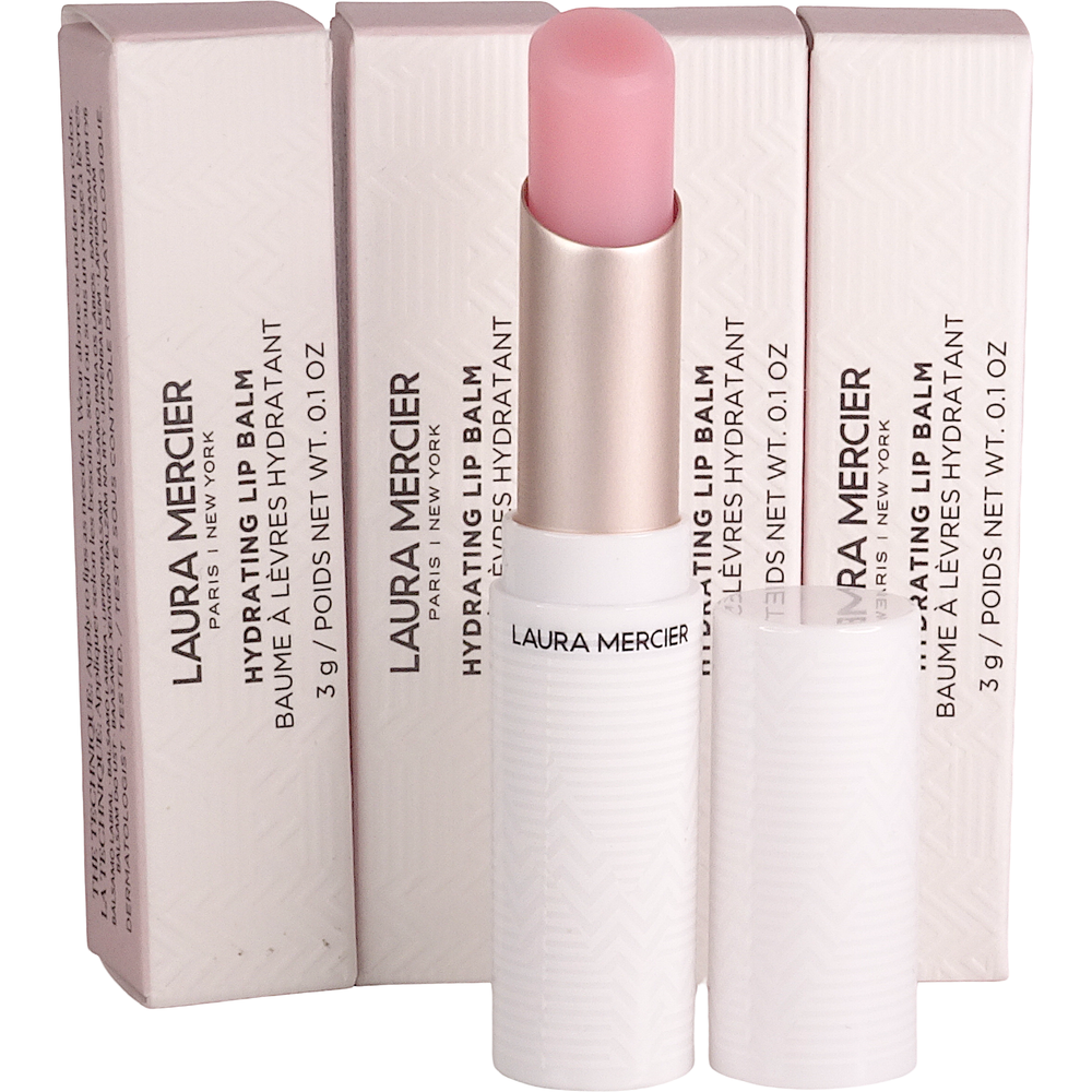 Laura Mercier Hydrating Lip Balm Set of 4 Moisturizing Sticks 3g NIB Restoring Formula