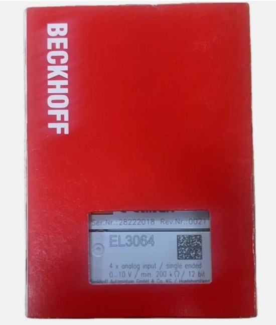 New In Box Beckhoff EL3064 PLC Module EL3064 EL3064 Free shipping