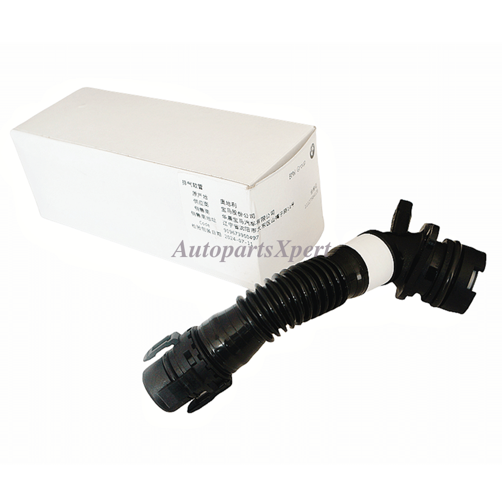 7584128 OEM Crankcase Vent Hose From Valve Cover For BMW 135i 335i 535i 640i X1